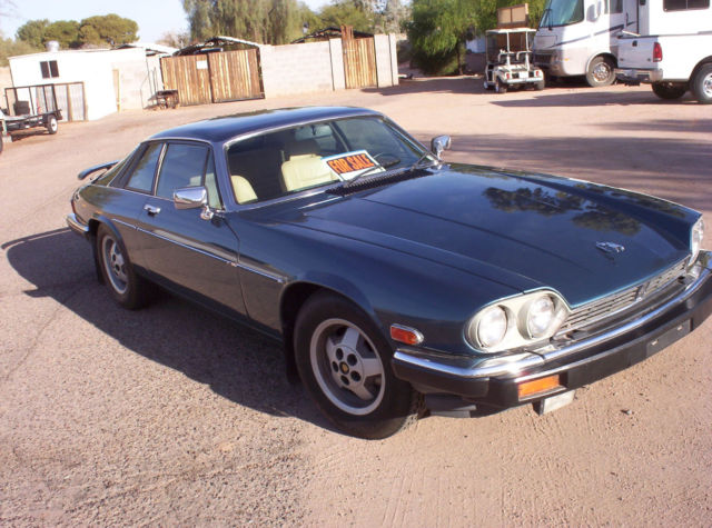 1986 Blue Jaguar XJS Coupe
