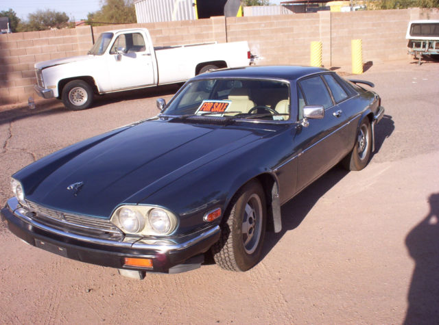 1986 Blue Jaguar XJS Coupe