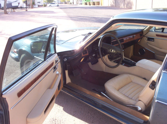1986 Blue Jaguar XJS Coupe