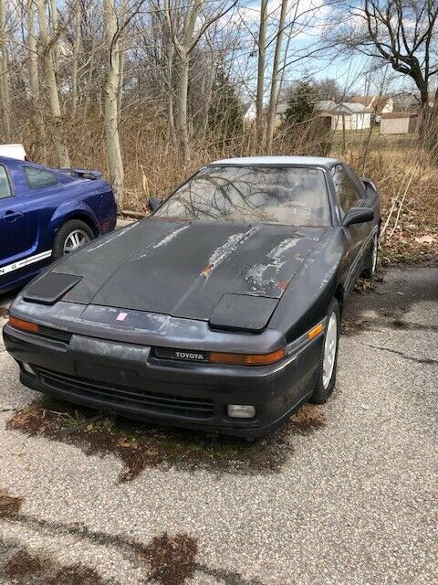 1989 Black Toyota Supra Fastback