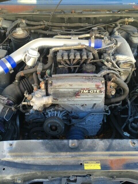 1989 Black Toyota Supra Fastback