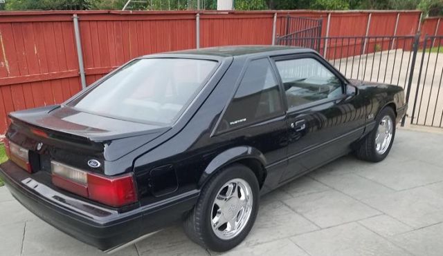 1991 Black Ford Mustang Coupe