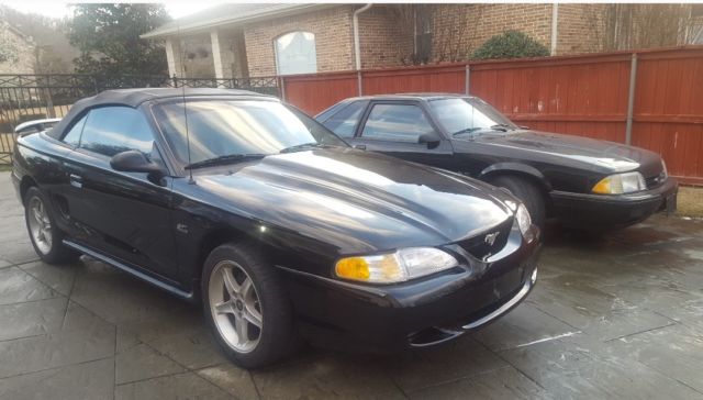1991 Black Ford Mustang Coupe