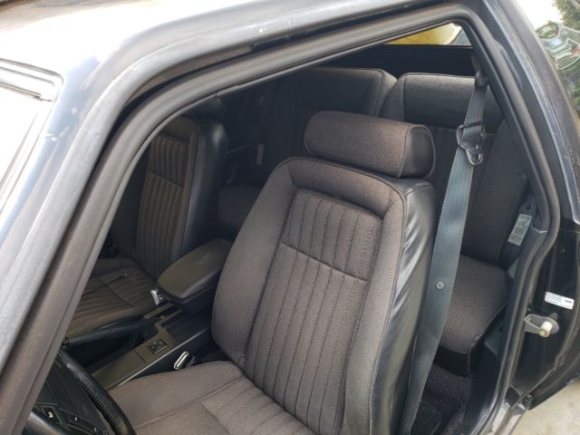 1991 Black Ford Mustang Coupe