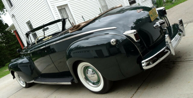 1941 Emerald Green Chrysler New Yorker Convertible