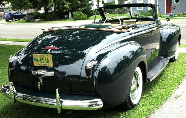 1941 Emerald Green Chrysler New Yorker Convertible