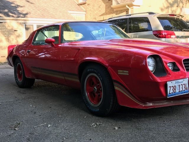 1980 Red Chevrolet Camaro Coupe