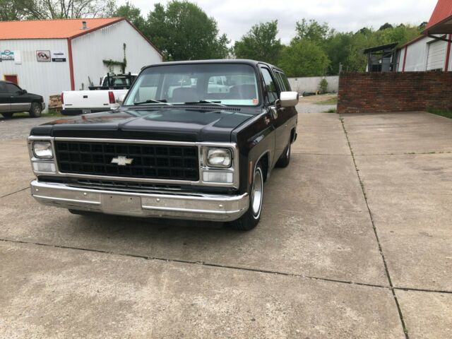 1980 Black Chevrolet Blazer SUV