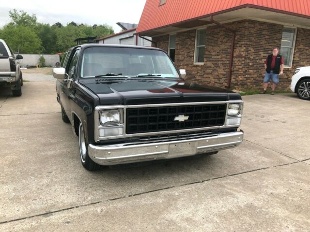 1980 Black Chevrolet Blazer SUV
