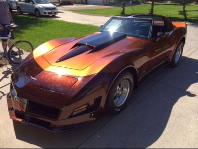 1980 Tan Chevrolet Corvette Coupe