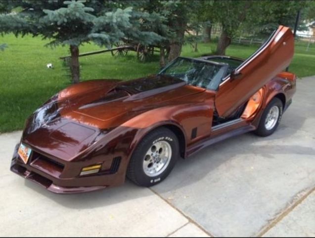 1980 Tan Chevrolet Corvette Coupe