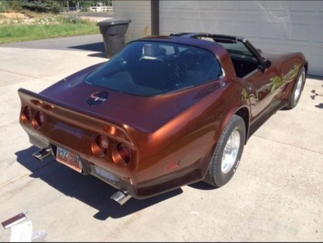 1980 Tan Chevrolet Corvette Coupe