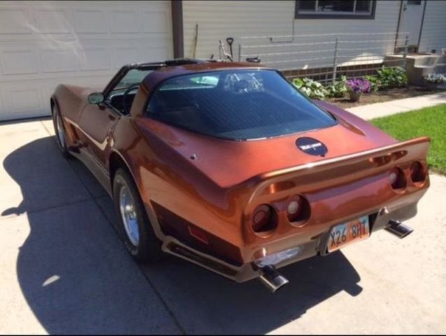 1980 Tan Chevrolet Corvette Coupe