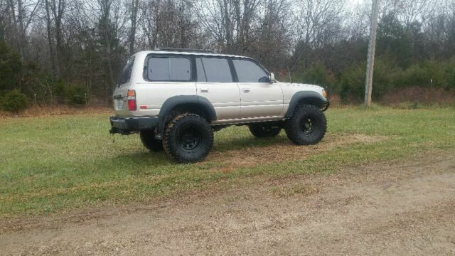 1992 Champagne Toyota Land Cruiser Wagon
