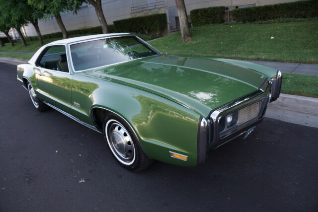 1970 Green Oldsmobile Toronado 2 Dr Hardtop Custom Coupe