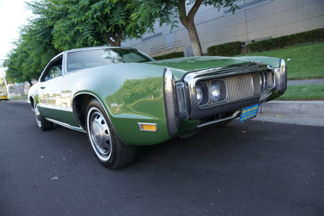 1970 Green Oldsmobile Toronado 2 Dr Hardtop Custom Coupe