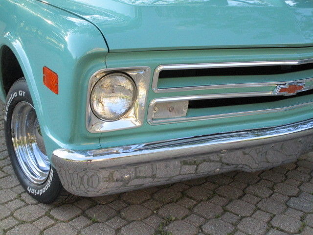 1968 Teal Chevrolet C-10 Standard Cab Pickup