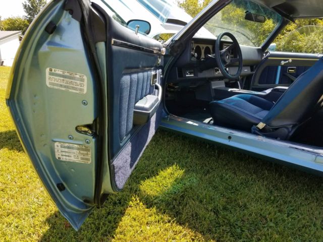 1981 Blue Chevrolet Camaro Coupe