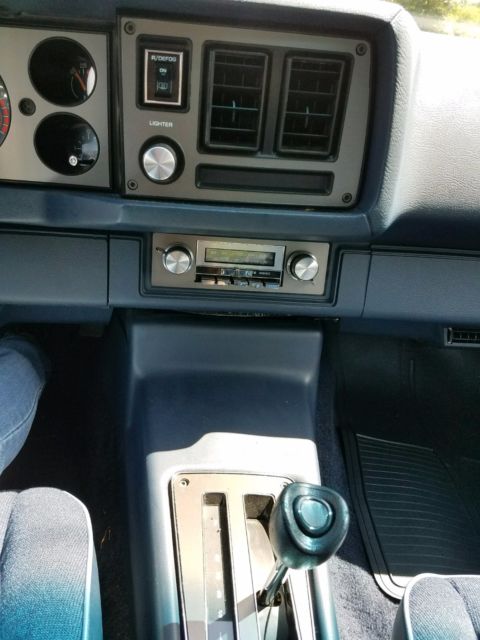 1981 Blue Chevrolet Camaro Coupe