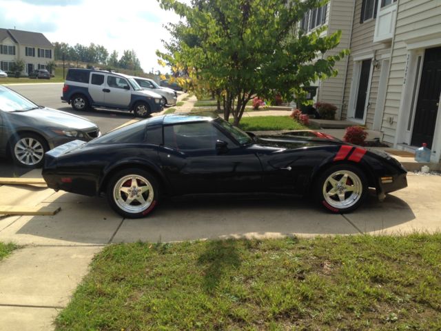 1981 Black Chevrolet Corvette Coupe