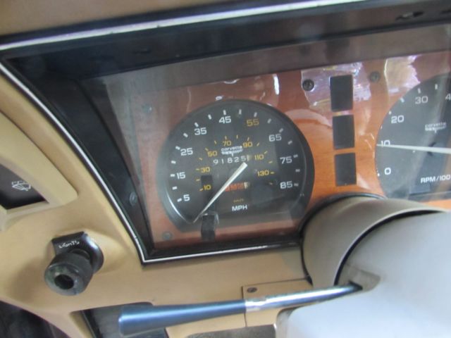 1980 Burgundy Chevrolet Corvette Coupe