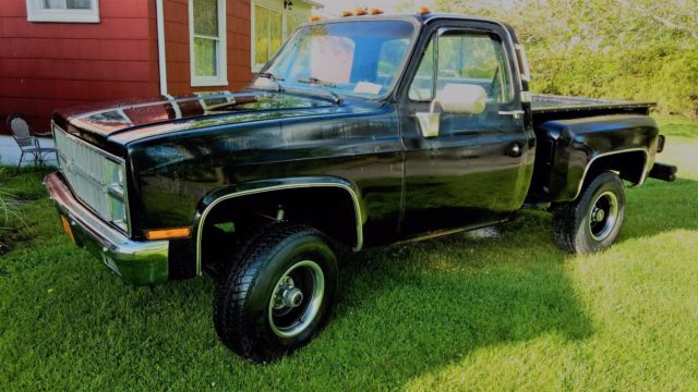 1981 Black Chevrolet Other Pickups