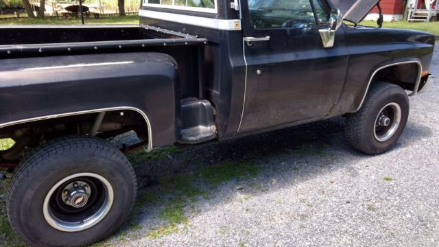 1981 Black Chevrolet Other Pickups