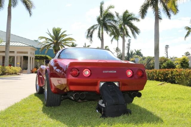 1981 Red Chevrolet Corvette Coupe