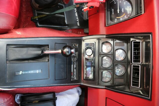 1981 Red Chevrolet Corvette Coupe