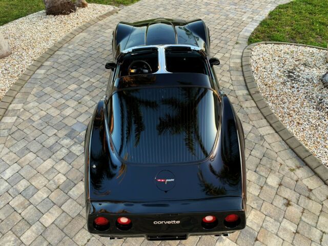 1981 Black Cherry Chevrolet Corvette T-Top
