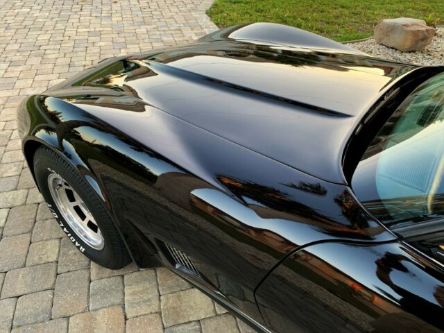 1981 Black Cherry Chevrolet Corvette T-Top