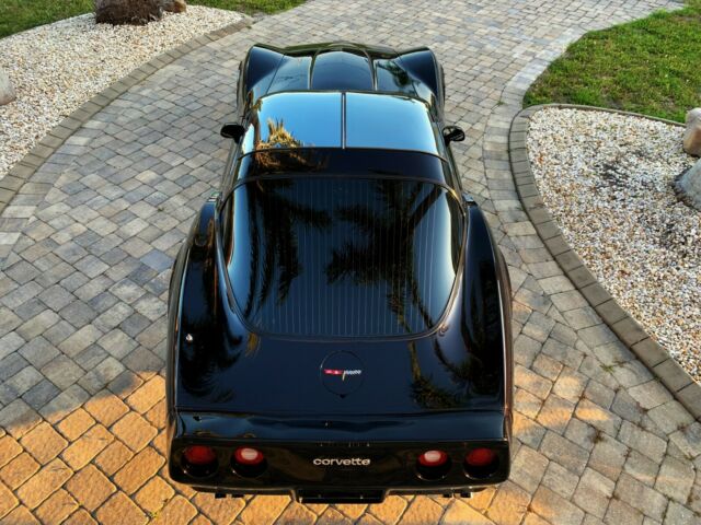 1981 Black Cherry Chevrolet Corvette T-Top