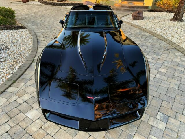 1981 Black Cherry Chevrolet Corvette T-Top