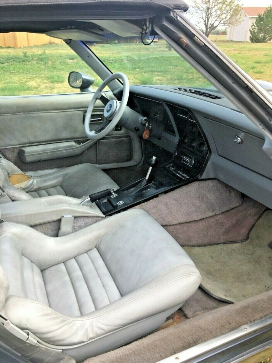 1981 Gray Chevrolet Corvette Coupe