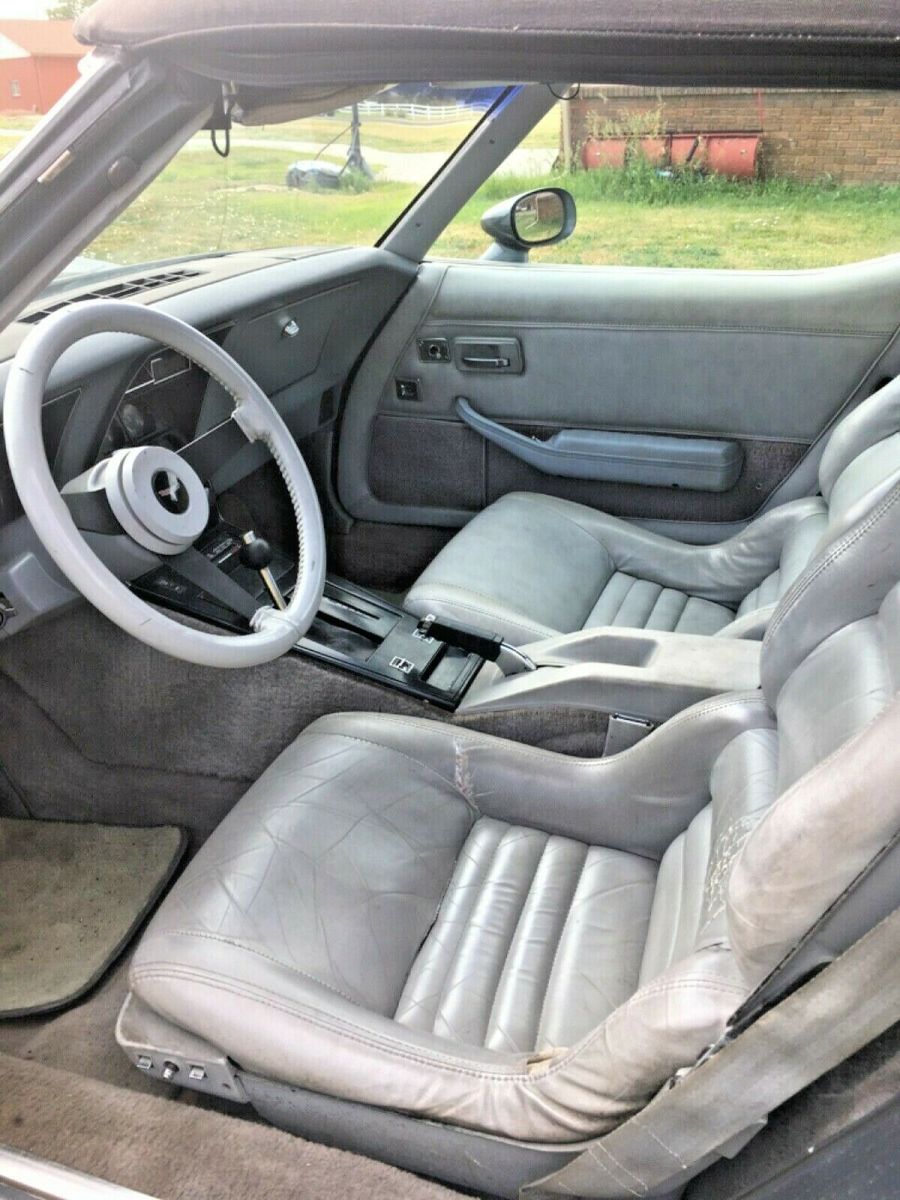 1981 Gray Chevrolet Corvette Coupe