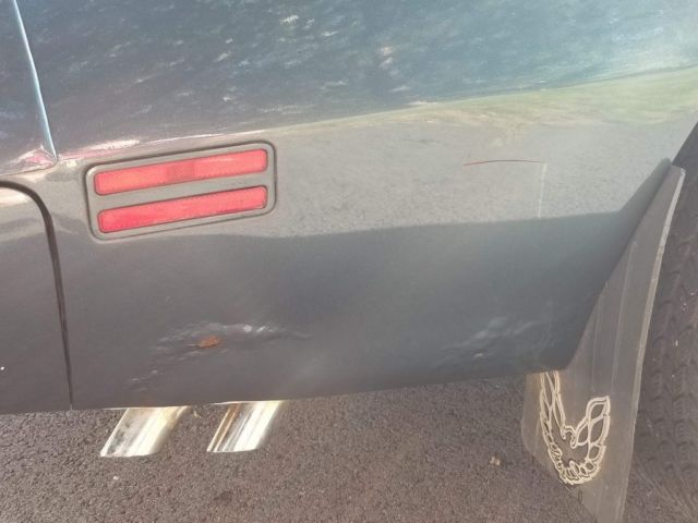 1981 Blue metallic flake Pontiac Trans Am Fastback