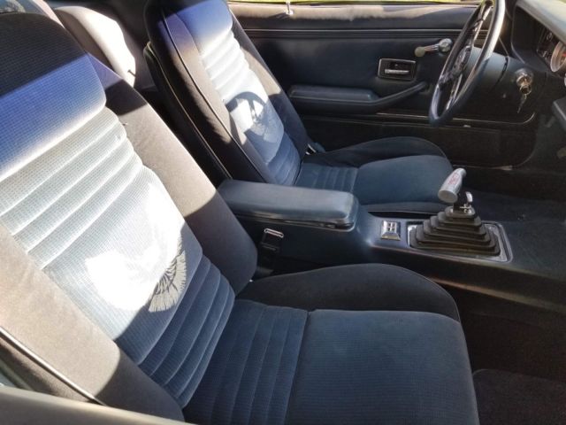 1981 Blue metallic flake Pontiac Trans Am Fastback