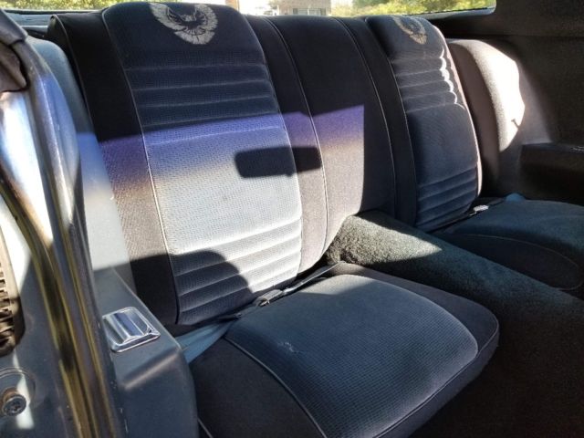 1981 Blue metallic flake Pontiac Trans Am Fastback