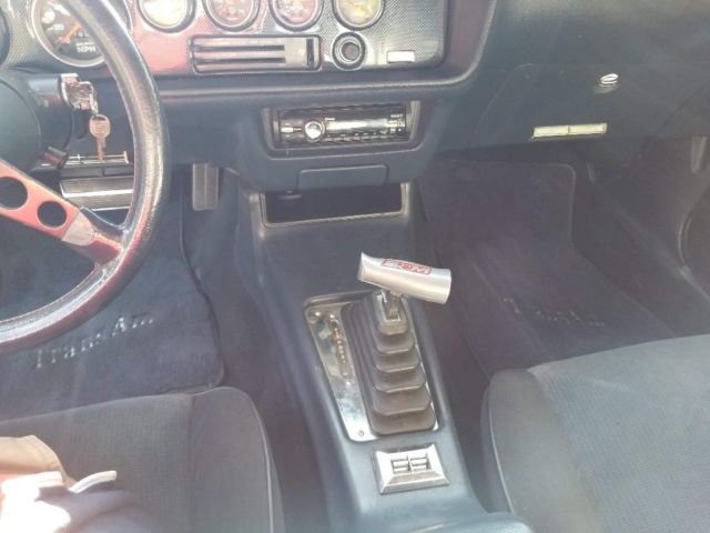 1981 Blue metallic flake Pontiac Trans Am Fastback