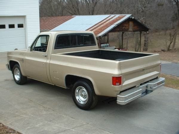 1984 Gold Chevrolet C-10 Cab & Chassis
