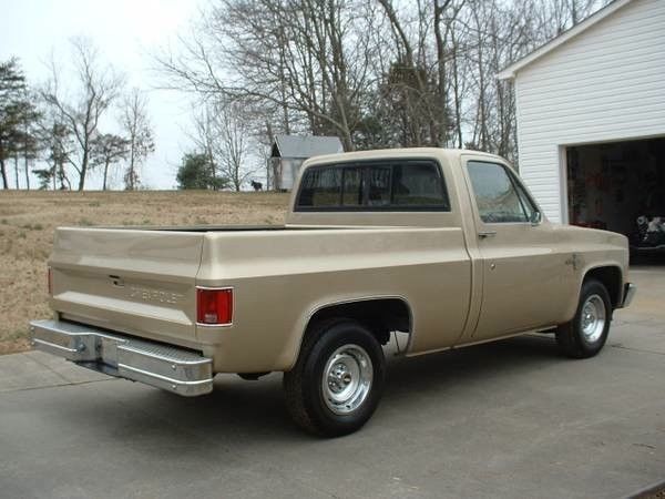 1984 Gold Chevrolet C-10 Cab & Chassis