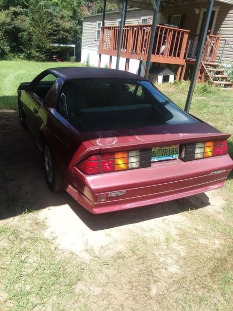 1992 Burgundy Chevrolet Camaro Coupe