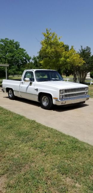 1982 White Chevrolet C-10 Standard Cab Pickup