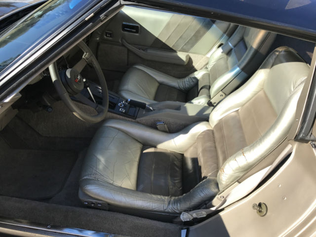 1982 Silver Chevrolet Corvette Coupe