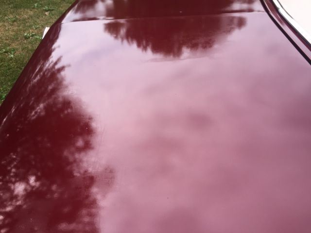 1982 Burgundy Chrysler Cordoba Coupe