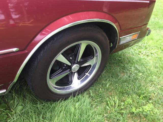 1982 Burgundy Chrysler Cordoba Coupe