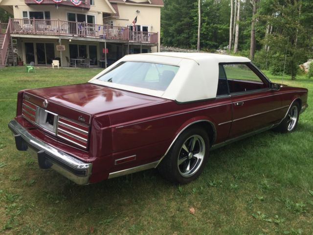 1982 Burgundy Chrysler Cordoba Coupe