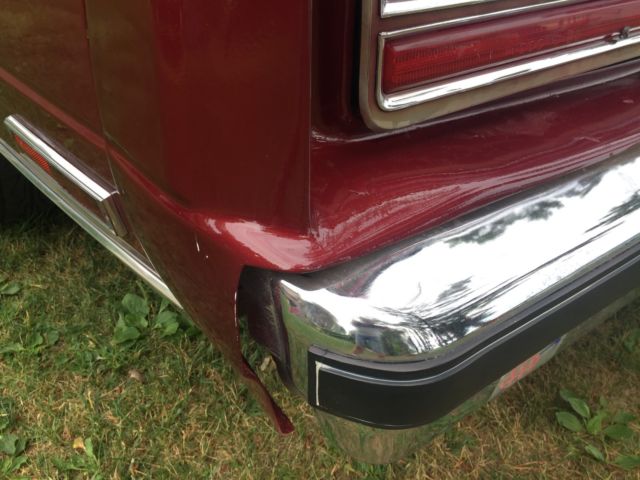 1982 Burgundy Chrysler Cordoba Coupe