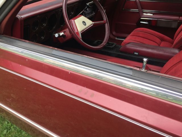 1982 Burgundy Chrysler Cordoba Coupe