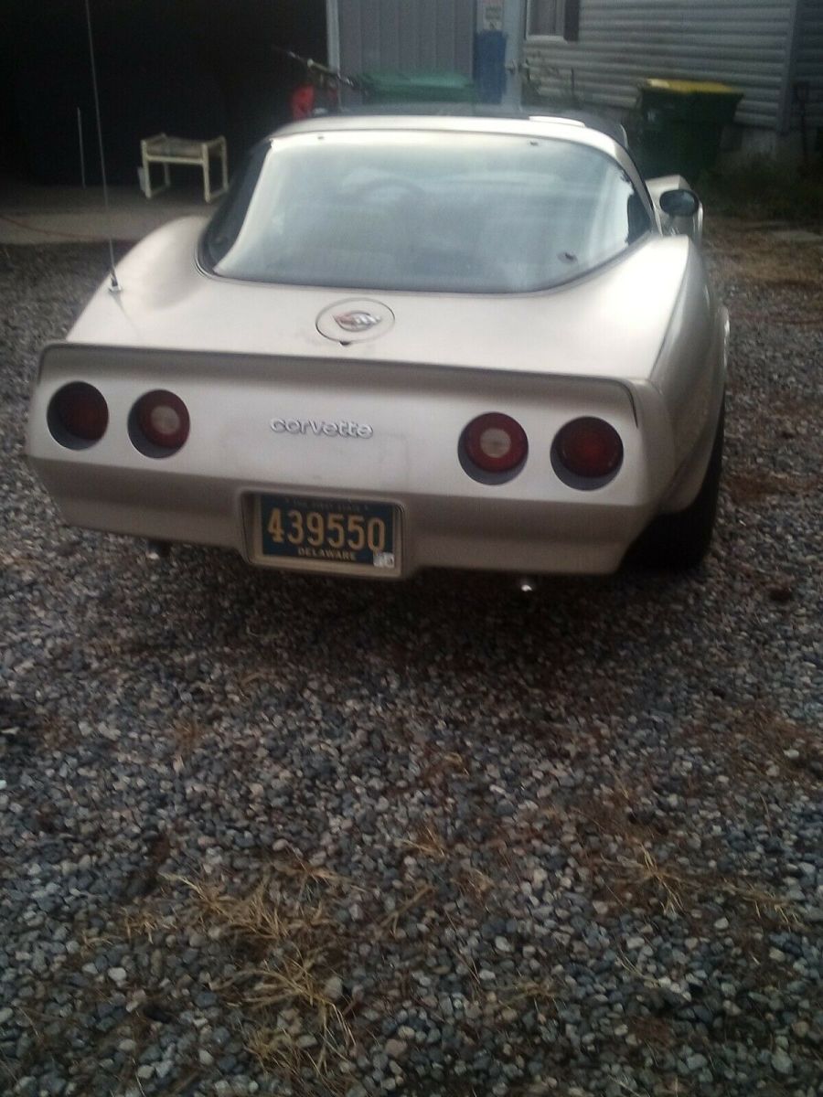 1982 Silver Chevrolet Corvette Coupe